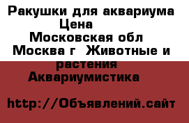 Ракушки для аквариума › Цена ­ 200 - Московская обл., Москва г. Животные и растения » Аквариумистика   